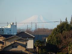 1月16日に見られた富士山