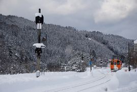 2019冬のみちのくめぐる旅４日間vol.2（秋田内陸縦貫鉄道の雪景色）