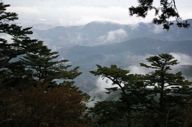 よく旅行に行くとその場所で自然に溶け込みながらハイキングはするが、なかなか普段の生活ではハイキングなど時間的にも気持ちも余裕が無い。今回は渋沢に出張がてら一泊して、江戸時代から続く大山詣をしてきた。前日に泊まった旅館は巨人の原監督も年末年始を過ごすらしく料理が旨く、珍しい琵琶演奏（日時が決まっている）も聴けるところだった。<br /><br />12/22日　渋沢より大山の麓まで移動<br /><br />蓬生亭　逸見　泊<br /><br />　23日　大山参拝<br />ロマンスカーにて帰京