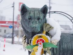 山形・秋田・青森で年末寒波に突入・前編。冬の日本海と秋田犬