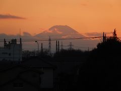 1月22日の素晴らしかった影富士