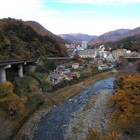 塩原温泉峡の紅葉・滝・橋めぐり