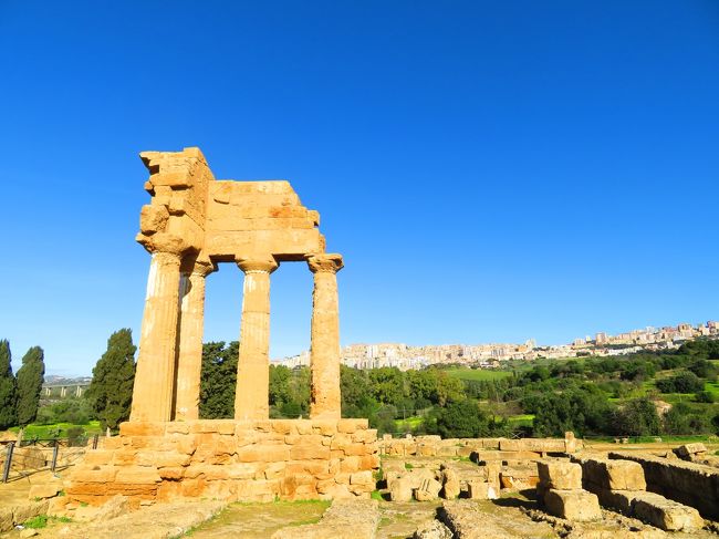 2018年12月イタリア　シチリア島10泊12日　1人旅(個人旅行)　パレルモからアグリジェント日帰り１