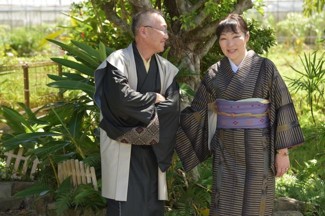 アラフィフ夫婦の奄美大島旅行。３日目、高千穂神社と大島紬