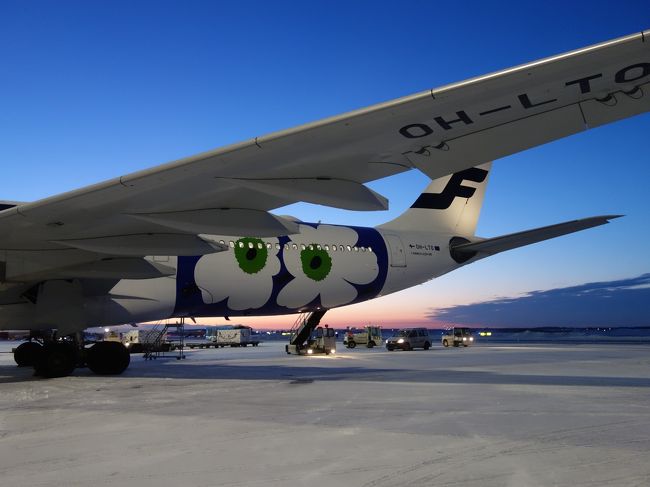 ヘルシンキからの帰国便は、行きと同じ、A330-300。偏西風が強そうでした。無事帰国です。