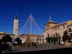 2018.12スペインラマンチャ・コスタデルソル旅行8-コンスエグラの街歩き　スペイン広場　市立博物館