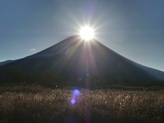 朝霧高原のダイアモンド富士