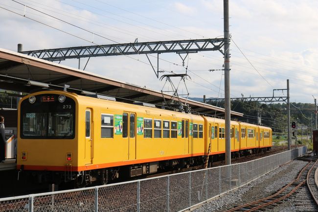 三岐鉄道の北勢線と三岐線に乗ってからチーム８のコンサートへ行きました。