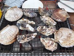 カキ小屋で大満足！