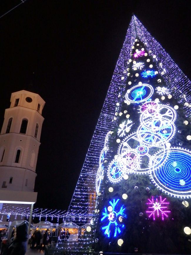 Day 1-2 Latvijas Lācisとバルト三国里帰り＆クリスマスマーケット★人生初の自力渡航(ビリニュスのクリスマスマーケット)