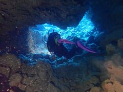 沖縄・久米島２０１９冬（２３）沖縄本島東海岸・太平洋側へ出て金武町でダイビング