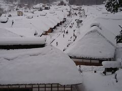 お座トロ列車（野岩＋会津鉄道）で真冬の会津若松へ！　雪の大内宿と会津東山温泉向瀧の雪見ろうそく見物！