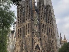 世界遺産 聖家族教会にて