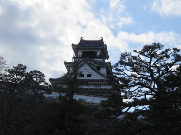 高知に来たのだから高知城にも行きたい。というわけで上町からとさでんの路面電車に乗って市街の中心部の官庁街にある高知城まで向かいます。<br />追手門から入って途中まで登ったのですが・・・