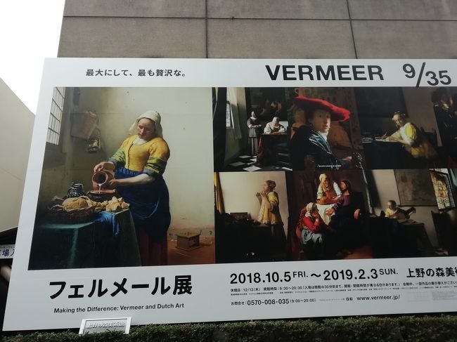 2018年は、年明けから資格試験のお勉強に、低スペックながらも全パワーを注ぎ込んだ一年でした。<br />ひとり旅も自粛していたので年末になりやっと解放~♪試験も合格しヤッター!!<br />というわけで、自分へのご褒美も兼ねて久々のひとり旅へ。<br />今回の旅は、フェルメールに会いに!&年末だもの、第九を聴こう!!そんな旅プラン。<br />すっっごく楽しかったです(*^^*)