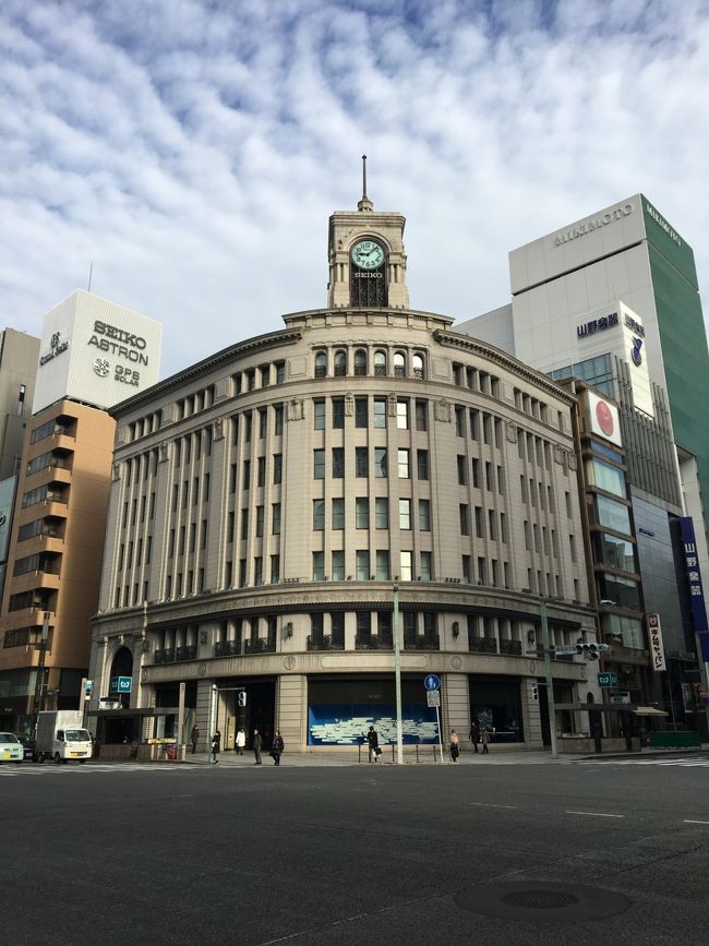 東京美術展巡り・新参者ロケ地と銀座ぶらぶら（２）