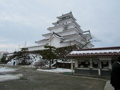 2019年2月、雪の会津若松市へ「鶴ヶ城の雪吊り」でも雪が少ないんです！