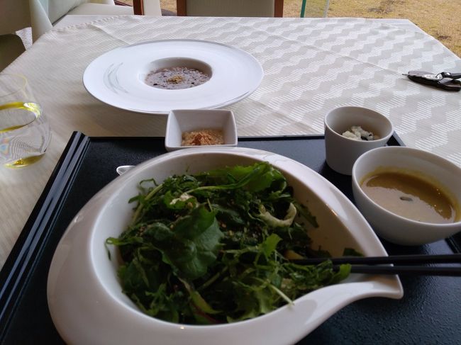 断食療法の本を読み、<br />実践してみたくなりました。<br />根性無しなので、ストイックなのは無理。<br />一人でのんびりしたいので、<br />よくある相部屋のプランはイヤ。<br /><br />とかなんとか考えながら探したら、<br />那須陽光ホテルでファスティングプランを<br />発見しました。<br />プロの管理下でおこなわれるので安心。<br /><br />いいお値段ですが、<br />自分への誕生日プレゼントにと、<br />2泊3日で行ってきました。<br /><br />とにかくずっと寝てて、<br />たまに温泉に入って、<br />ラウンジで借りた本や雑誌を読んで・・・。<br /><br />ファスティングの効果もあり、<br />かなり元気になりました!<br /><br />今度は5泊くらいしたい。