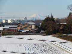 2月10日に見られた素晴らしい富士山