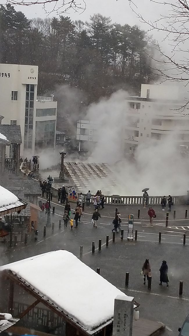 草津温泉で2泊<br /><br />のんびり温泉?<br /><br />やっぱりスキーも!?
