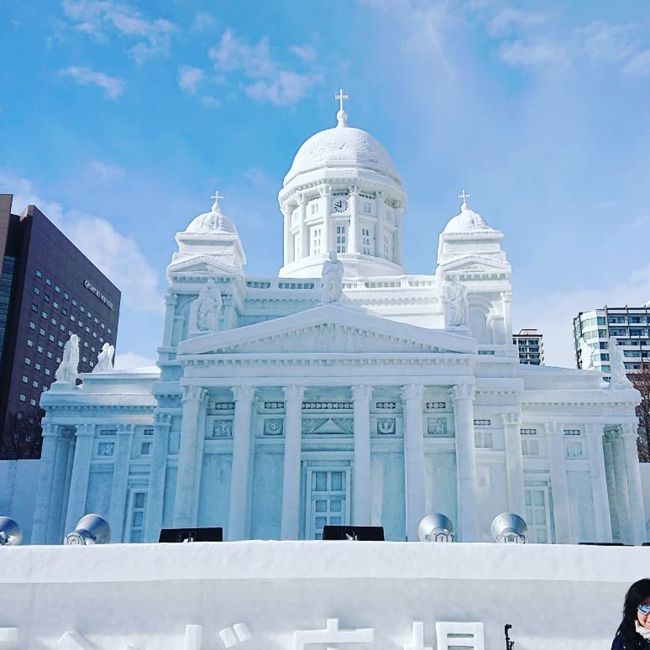 2月8日~10日 二泊三日<br />北海道 札幌 雪まつり2019<br />アパホテルTKP駅前<br />JAL夜便(往復)