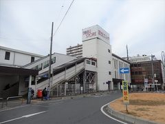 上福岡駅東口の風景