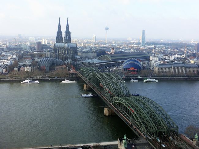 パリからタリスでケルン日帰り旅　＜ フランス・スイス・ドイツ鉄道の旅 6日目 ＞