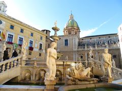 ポインセチアが倒れた!!2018年12月イタリア　シチリア島10泊12日　1人旅(個人旅行)　パレルモ市街１５