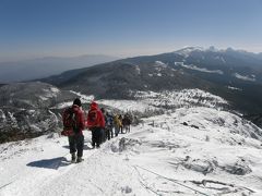 久しぶりの雪の北横岳に登る