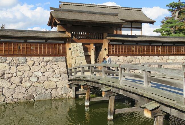 松代城は、甲州流築城術の特徴を強く持ち、武田氏築城の代表的な城の一つとされます。千曲川を背後にして、本曲輪を三方から二の曲輪が囲み、甲州流築城術の特徴である丸馬出と三日月堀があったお城です。