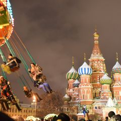 【３】寝すごして新年を迎えてしまった☆ロシア：モスクワ７日間