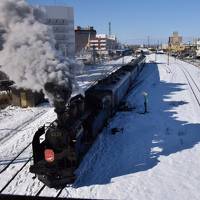 SL冬の釧路湿原号を見る旅