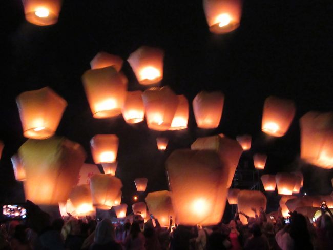 2019 今年も台湾平渓天燈祭に行って来ました。2