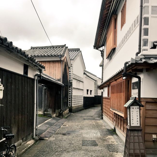 雨に鎮まる倉敷 美観地区散策