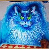 もふもふ =^_^= ネコ歩き／シャウエン王-Chat Bleu-の囁き【アダルト娘と旅するモロッコ－4（Chefchaouen）】