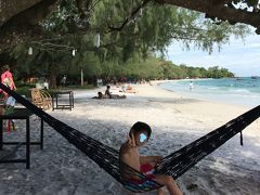 初カンボジア16か国目☆シアヌークビル～ロン島へ⑥ロン島トイビーチでまったり過ごす～～！