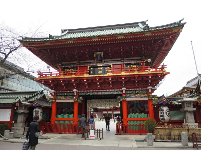 早春の東京・神田の街歩き