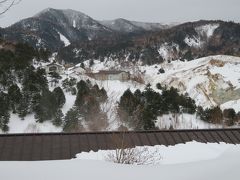 万座プリンスホテルに宿泊して雪景色の万座温泉入湯