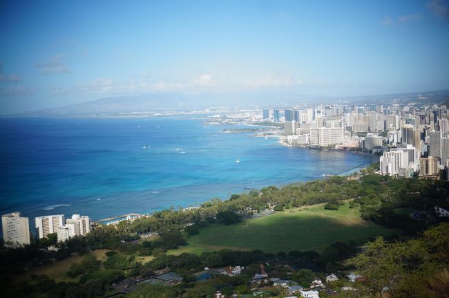 ２０１９ハワイアン航空でハワイ島と思い出のオアフ島へ♪⑤オワフ島でダイアモンドヘッドに登る