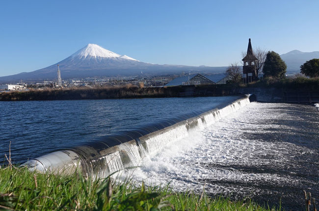 昨日の自宅付近は、雨が降りました。<br />その雨が富士山では雪が降り、綺麗で真っ白な雪が積もった富士山を見ながら散歩して来ました。<br /><br />★富士市役所のHPです。<br />http://www.city.fuji.shizuoka.jp/<br />