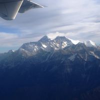 2017.12-2018.1　ネパール旅行記１　～ヒマラヤ遊覧飛行～