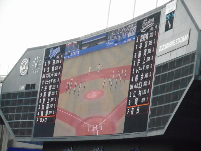 今年2019年初の千葉ロッテ戦の一軍の試合の本拠地観戦にZOZOマリンスタスタジアムに向かいました。<br />千葉ロッテvs中日戦でした。