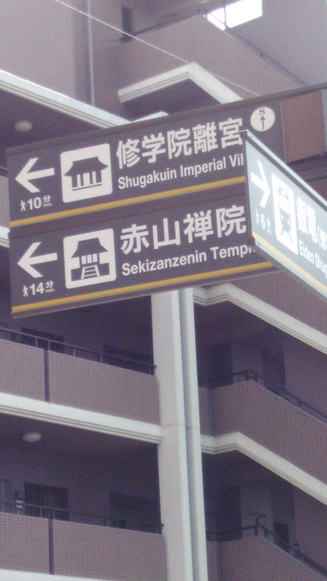 毎年この時期　所用で京都に行くのですが<br />今年はついに前泊・後泊で京都観光を仕込みました<br /><br />新幹線で京都駅に着いて<br />まずは事前予約してあった修学院離宮へ<br /><br />