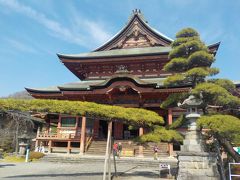 山梨へ！　その４　甲斐善光寺～東光寺　歴史の大舞台になった東光寺ですが、有名な庭は見れず。残念！！