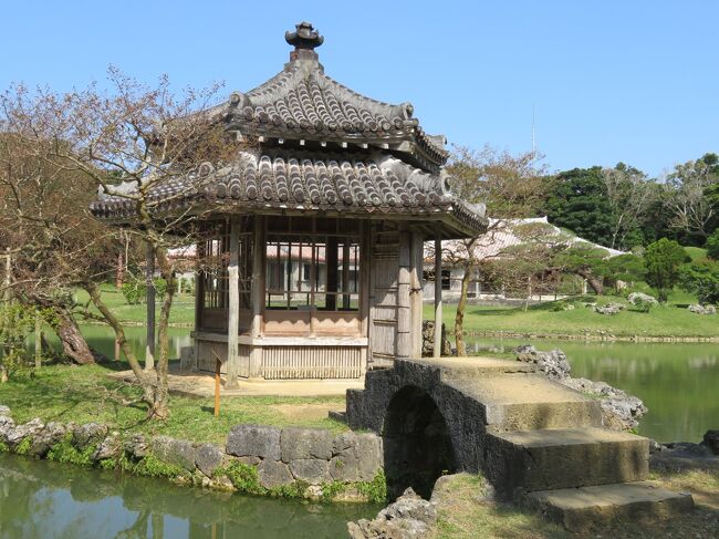 今日は庭園散歩。県庁エリアからバスを利用して琉球王家の別邸「識名園」へ行ってきました。お天気も良かったので、美しい廻遊式庭園を見ることができましたよ。開園直後はまだ訪れる人も少ないので、とても静か。鳥のさえずりや水の音に耳を澄ましてみましょう。カワセミも良く遊びに来るそうですから、可愛らしいピーピピピという音が聞こえてきたら、嘴の長い青とオレンジの鳥を探してくださいね。※動画を追加しました