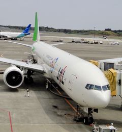 2011春◎東京⇒マドリード◎緑の尾翼～ＪＡＬエコジェット～でロンドンへ...乗継便が１時間遅れでギリギリ到着
