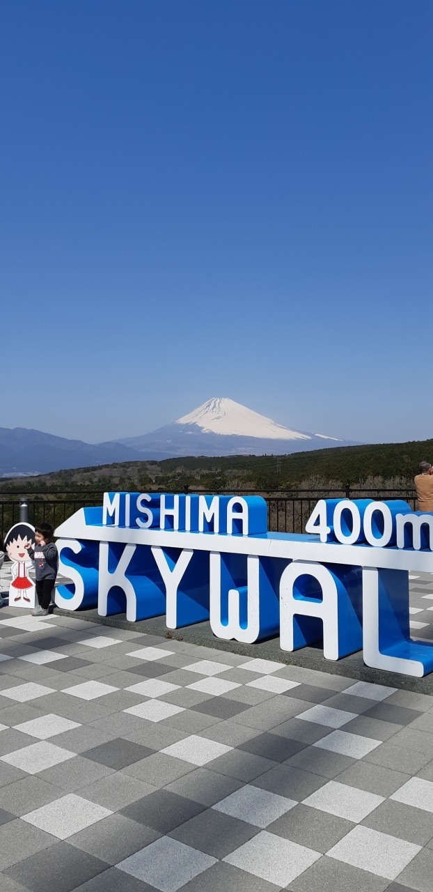 富士山を見に行こう①初三島スカイウォークへ