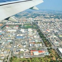 沖縄/那覇空港　ＪＡＬ915便　到着15分遅延　☆奄美大島・名護付近を通過して