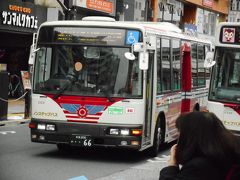 ２０１９年　３月下旬　都内の狭隘路線バスに乗車