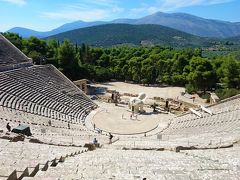 永遠ブルーの空　ギリシャ（７）　医神アスクレピオスの聖域エピダヴロス